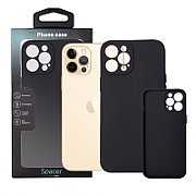 HUSA SMARTPHONE Spacer pentru Iphone 13 Pro, grosime 1.5mm, material flexibil TPU, negru  SPPC-AP-IP13P-TPU