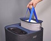 Joseph Joseph 50002 laundry basket 60 L Rectangular Cotton, Polyester Black