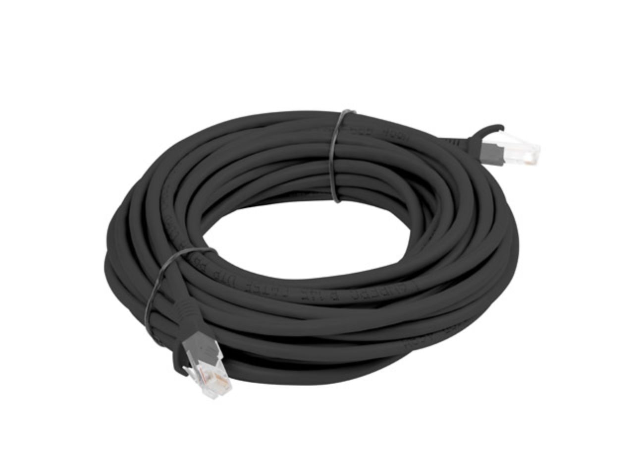 Patchcord UTP Lanberg PCU5-10CC-1500-BK (RJ45 - RJ45  15m U/UTP 5e black color)