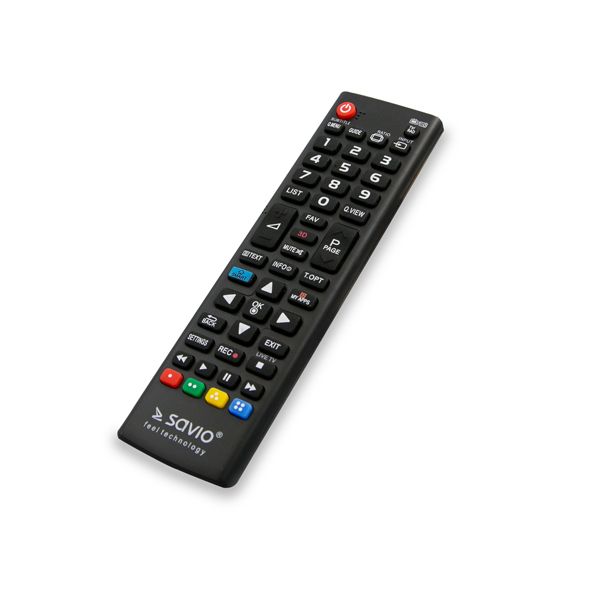SAVIO Universal remote controller/replacement for LG TV RC-05 IR Wireless