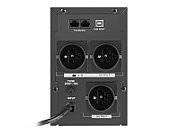 UPS Armac O/1500E/LCD, 1500 VA, 950 W, cu management, line-interactive, 3x Schuko, 1x RJ45, 1x USB, 12V 9Ah LCD, Tower, Negru