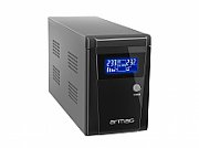 UPS Armac O/1500E/LCD, 1500 VA, 950 W, cu management, line-interactive, 3x Schuko, 1x RJ45, 1x USB, 12V 9Ah LCD, Tower, Negru