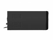 UPS Armac O/850F/LCD, 850 VA, 510 W, cu management, line-interactive, 2x Schuko, 1x RJ45, 1x USB, 12V/9Ah Lead–acid, LCD, Tower, Negru