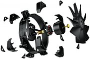 Foraz 50 3MFZA50.0001 COUGAR Air Cooling Forza50/50x135x155mm/Zipper fin/HDB fans/958g