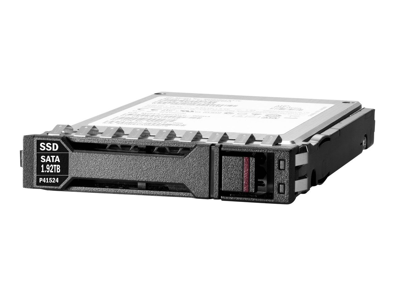 SSD server HPE Read Intensive 1.92 TB, 2.5 inch, SATA 6G, TLC, 0.8 DWPD, caddy HPE SFF Basic Carrier