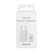 Incarcator retea 220V Samsung, USB Type C, , fast charge, alb,  EP-T1510NWEGEU  (include TV 0.18lei)