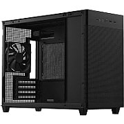 Carcasa Asus AP201 Mesh Black mATX  Case Size Small Tower Motherboard Support Micro-ATX Mini-ITX Drive Bays 1 x 2.5  Bay 3 x 2.5 /3.5  Combo Bay Expansion Slots 4 Front I/O Port 1 x Headphone 1 x Microphone 2 x USB 3.2 Gen1 1 x USB 3.2 Gen2 Type C Radiator Support (Top) 120 mm 140 mm 240 mm 280 mm