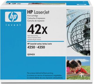 Cartus toner HP Q5942X ,Negru ,20 000 pagini ,Original (42x)