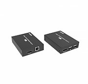 Extender IP over Ethernet KVM (HDMI + USB + IR )  1080P  IP Extender 150metrii  EvoConnect E5200K