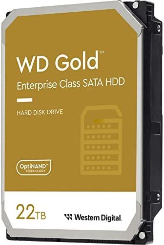 HDD server Western Digital Gold 22 TB 3.5 inch SATA 6G 7200 rpm 512 MB 512e