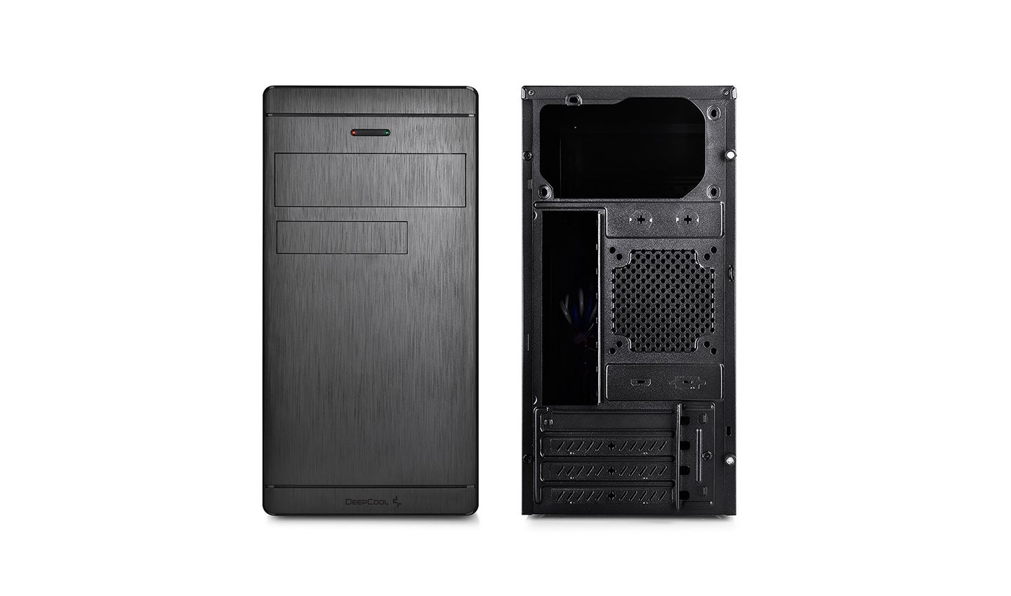 CARCASA DEEPCOOL, Mini Tower, mATX,  WAVE v2 ., fara sursa, USB 2.0 x 2, USB 3.0 x 1, Jack 3.5mm x 2,  DP-MATX-DPWAVE2