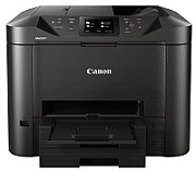 Imprimanta inkjet color Canon MB5450, A4, duplex, ADF, USB 2.0, Wi-Fi, 24 ppm negru, 15.5 ppm color