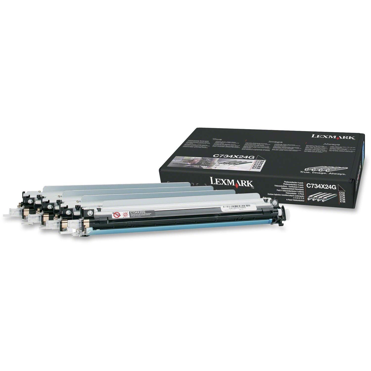 Unitate fotoconductoare Lexmark C734X24G ,Black/tri-color ,20 000 pagini ,Original (C734X24G)