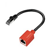 CABLU alimentare si date LOGILINK, pt. smartphone, USB 2.0, USB Type-C (T) la USB-A (T) la 180 grade, 3m, 2 x ecranat, aluminiu, negru,  CU0195  (include TV 0.06 lei)