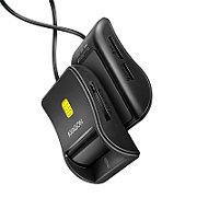 CRE-SM3SD, USB-A,  Cititor carduri, Smart Card & SD/microSD/SIM Card FlatReader