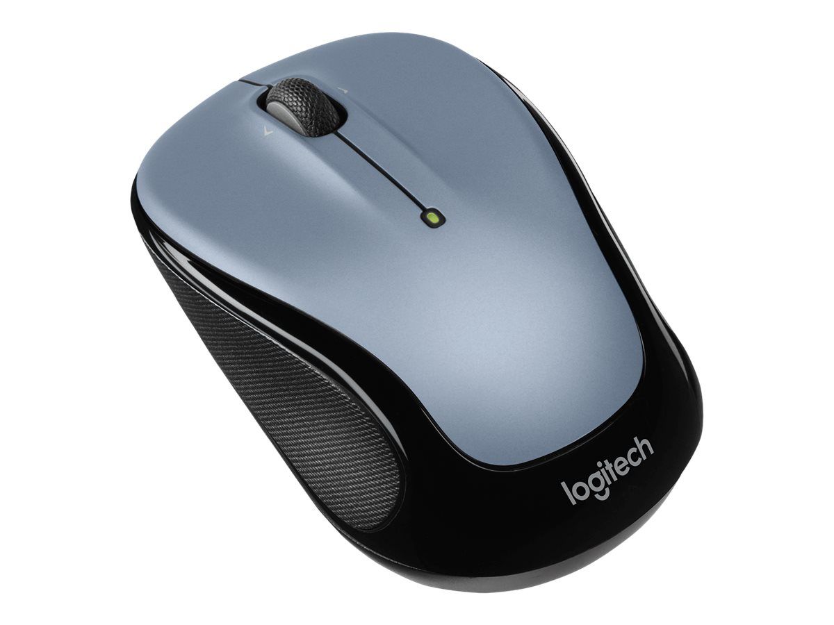 Logitech Mouse M325s Wireless Light Silver Wireless, Optisch, 1000 dpi, 3 Tasten