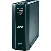 UPS APC BR1500G-GR, 1500 VA, 865 W, line-interactive, 6x Schuko, 1x RJ45, 1x USB, 24V 9Ah Baterie cu plăci de plumb şi acid, LCD, Tower, Negru