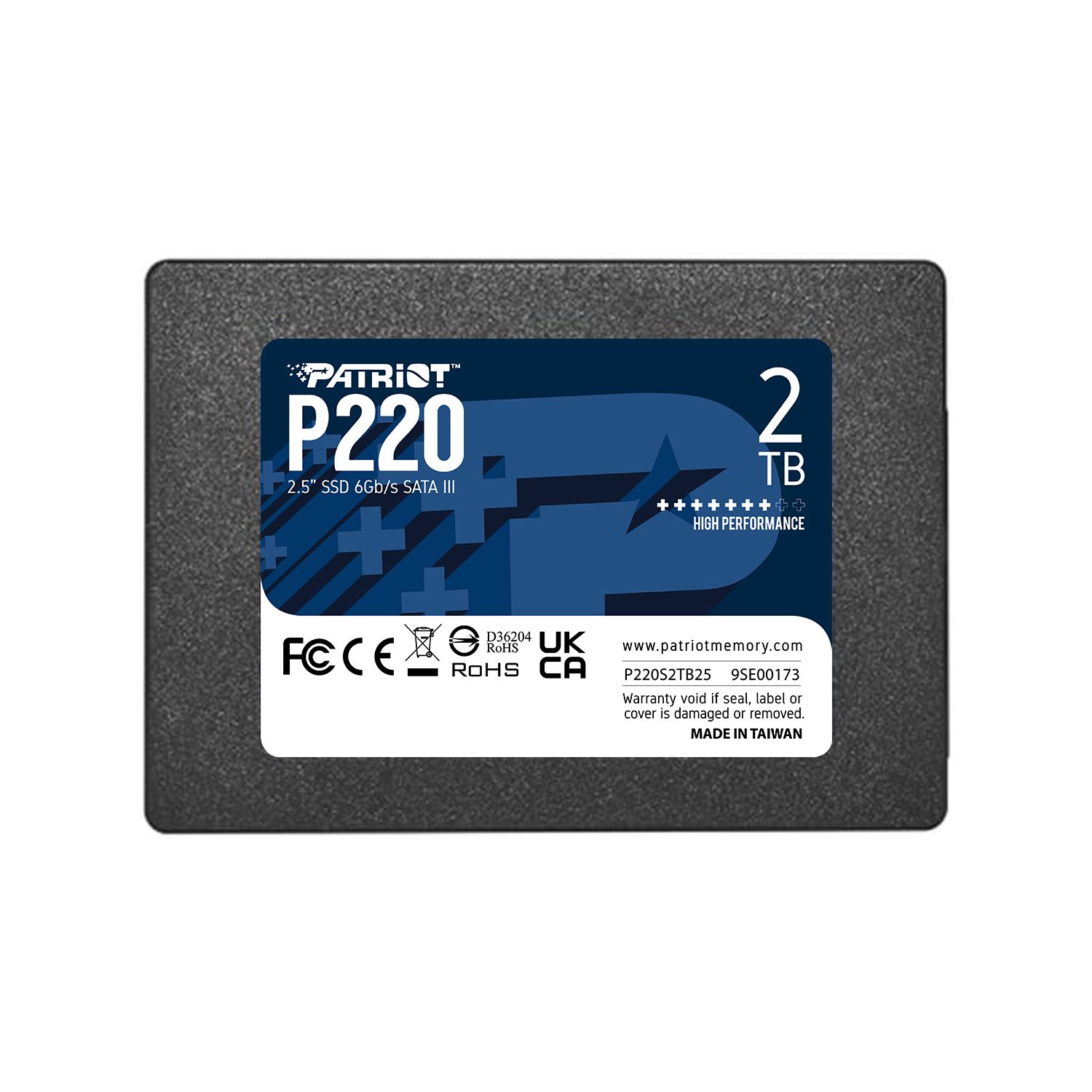 SSD PATRIOT P220 2 TB SATA3 2.5 inch