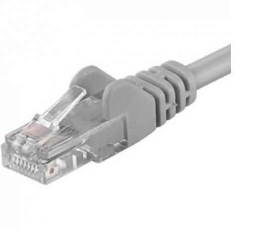 Patchcord UTP RJ45-RJ45 Cat.6, 1m, gri,  UTP-6-1-G