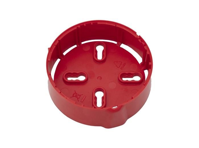 HW Baza pentru detectoarele Morley-IAS B501RF-RR Culoare: rosu , dimensiuni: inaltime 32mm, diametru 107mm, greutate: 48g.