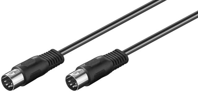 Audio cable 1.5m 5 pin DIN male to 5 pin DIN male
CABLE-307
Packaging: bulk 1 pc.
