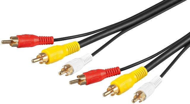 Audio video cable 10m 3 x RCA male to 3 x RCA male
- video signal cable: RG59
- gold contacts
HQSA-080
Packaging: bulk 1 pc.