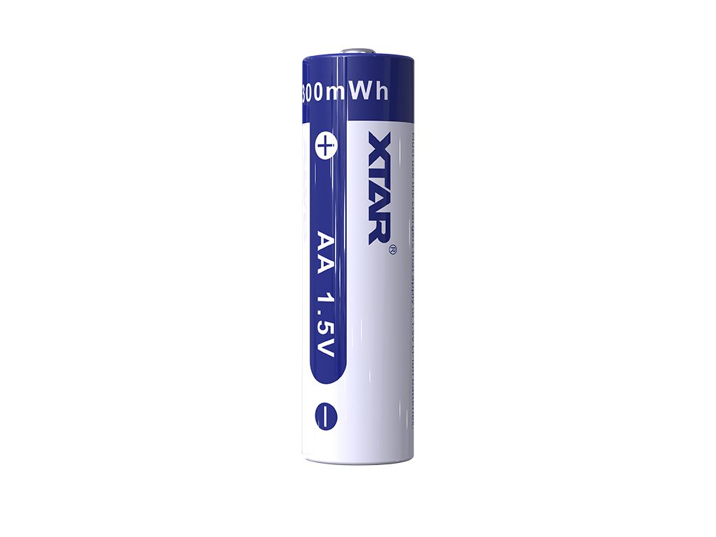 Li-ion battery 1.5V 2000mAh R6, AA Xtar
- with protection
Packing: bulk 1pc
