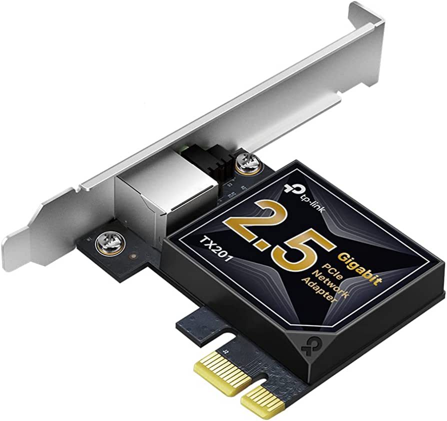 ADAPTOR RETEA TP-LINK , intern, PCI-E, port RJ-45, 2500 Mbps,  TX201