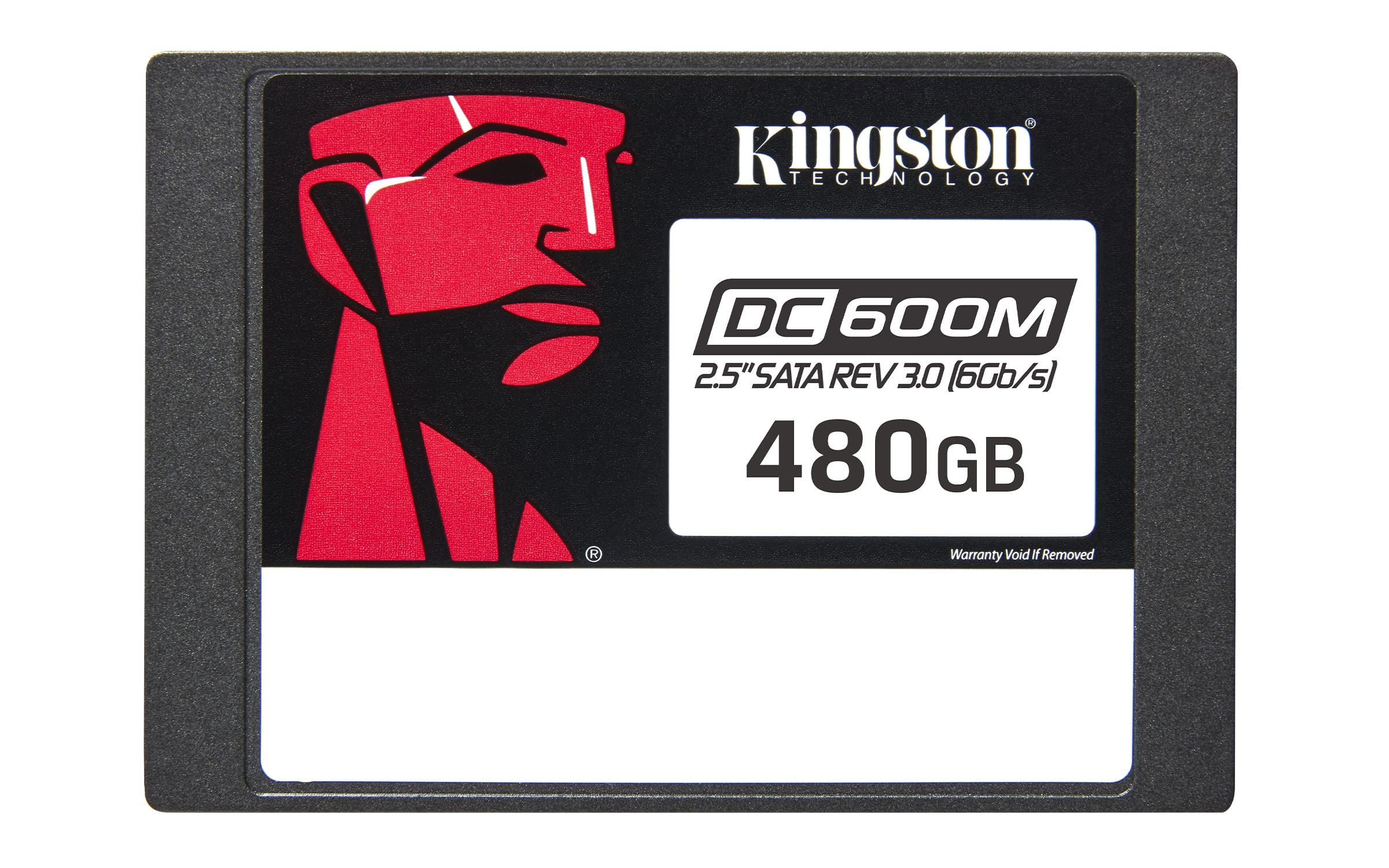 SSD server Kingston DC600M 480 GB, 2.5 inch, SATA 6G, 3D TLC, 1.0 DWPD