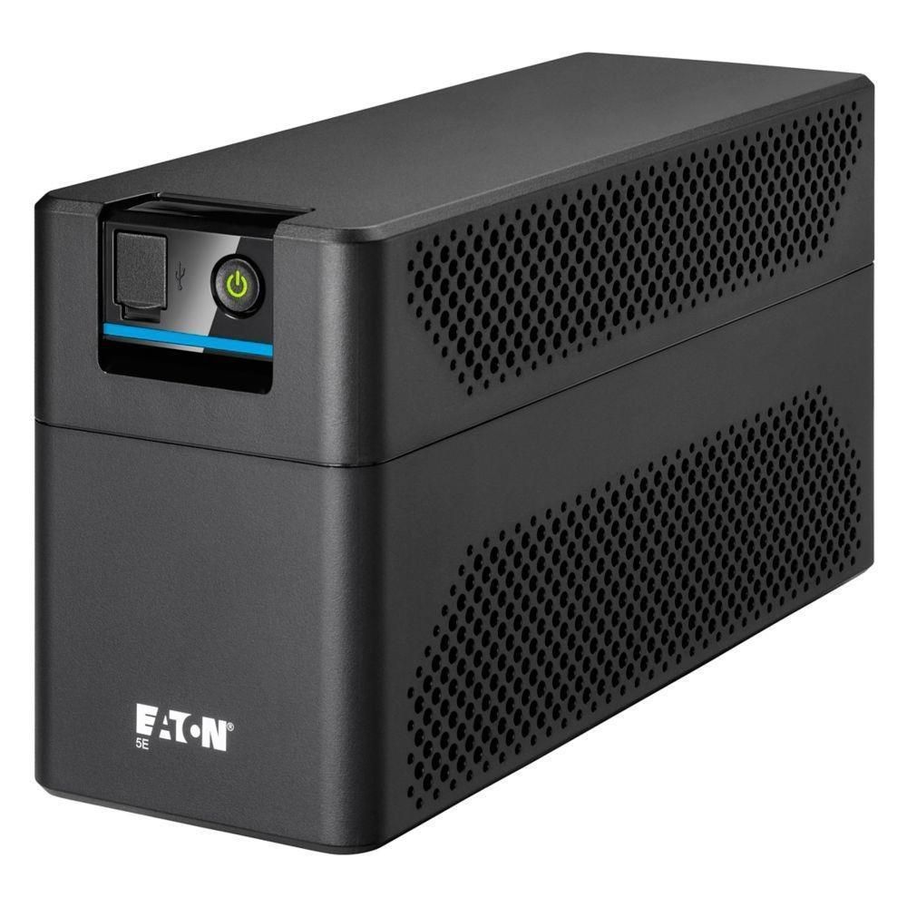 UPS Eaton 5E700UD, 700 VA, 360 W, cu management, line-interactive, 2x Schuko, Tower, Negru