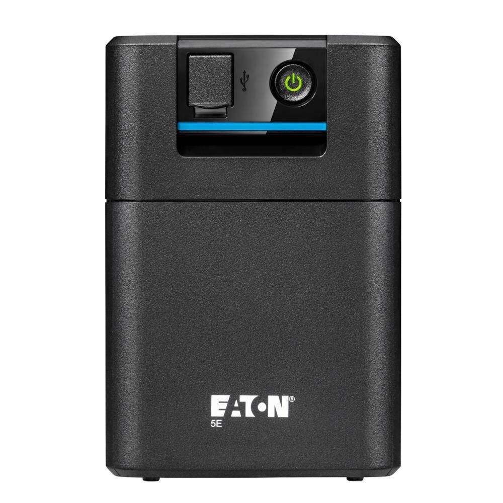 UPS Eaton 5E900UD, 900 VA, 480 W, line-interactive, 2x Schuko, Tower, Negru