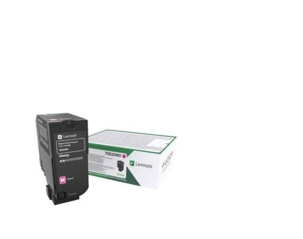 Cartus toner Lexmark 75B20M0 ,Magenta ,10 000 pagini ,Original (75B20M0)