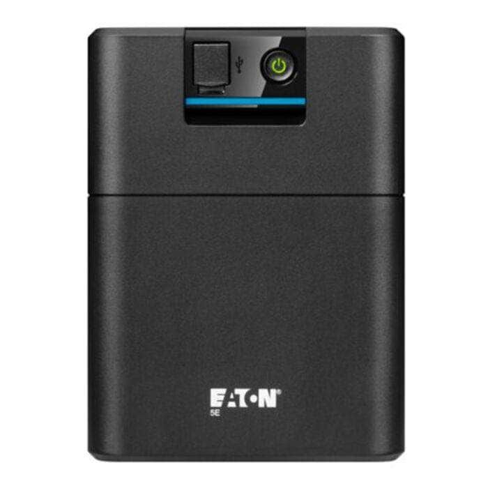 UPS Eaton 5E700UI, 700 VA, 360 W, line-interactive, 4x C13, 1x C14, Tower, Negru