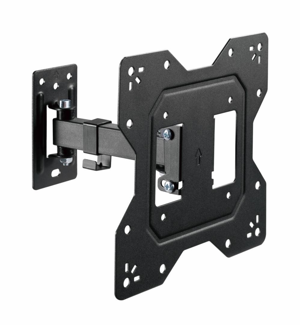 Suport TV de perete Serioux, TV68-221, compatibilitate  dimensiune ecran: 23 -43 , compatibilitate VESA:100x100, 100x200, 200x100, 200x200, greutate maximă suportata: 30kg, distanta fata de perete: 56~204mm, inclinare: ＋5°～-8°, pivotare: +90°~-90°