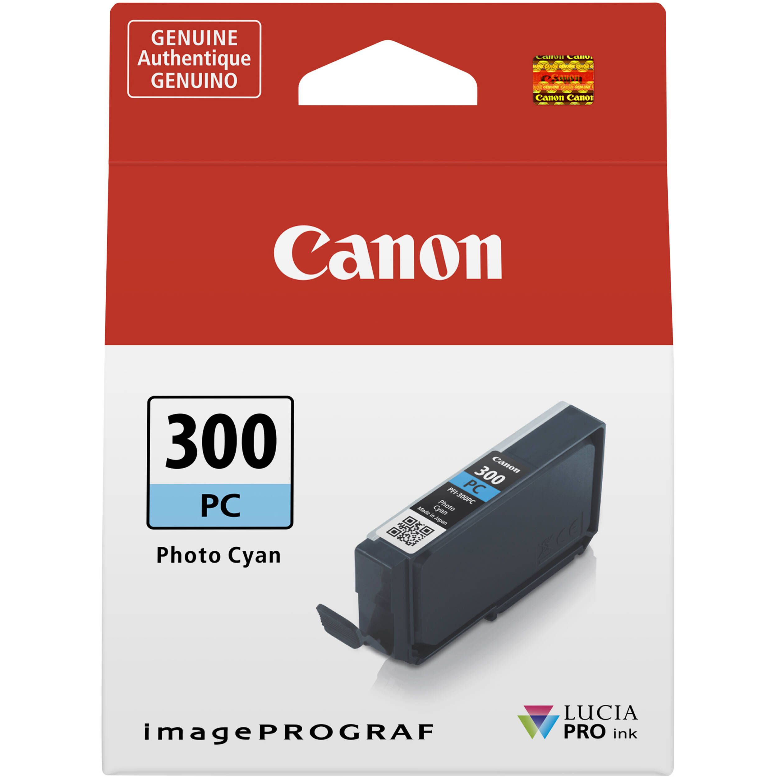 Cartus cerneala Canon 4197C001AA ,Albastru ,14.4 ml ,Original (PFI-300PC)