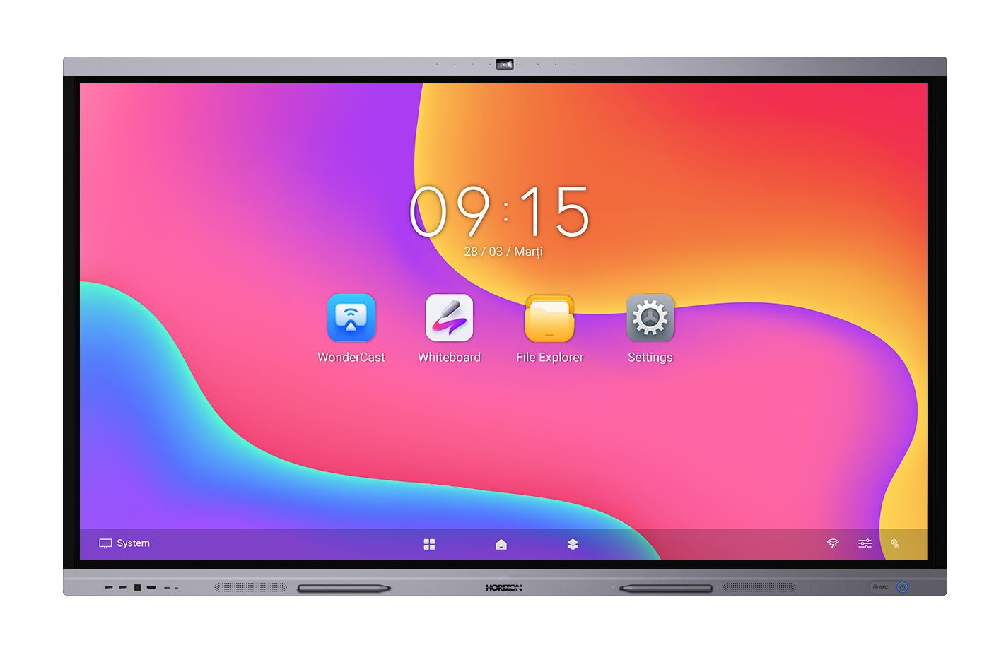 Display Interactiv 65  HORIZON Seria A3C Android 13 eligibil PNRR/PNRAS/C15/INFOLAB