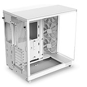 H6 Flow, Compact Dual-chamber, MiddleTower, Alb