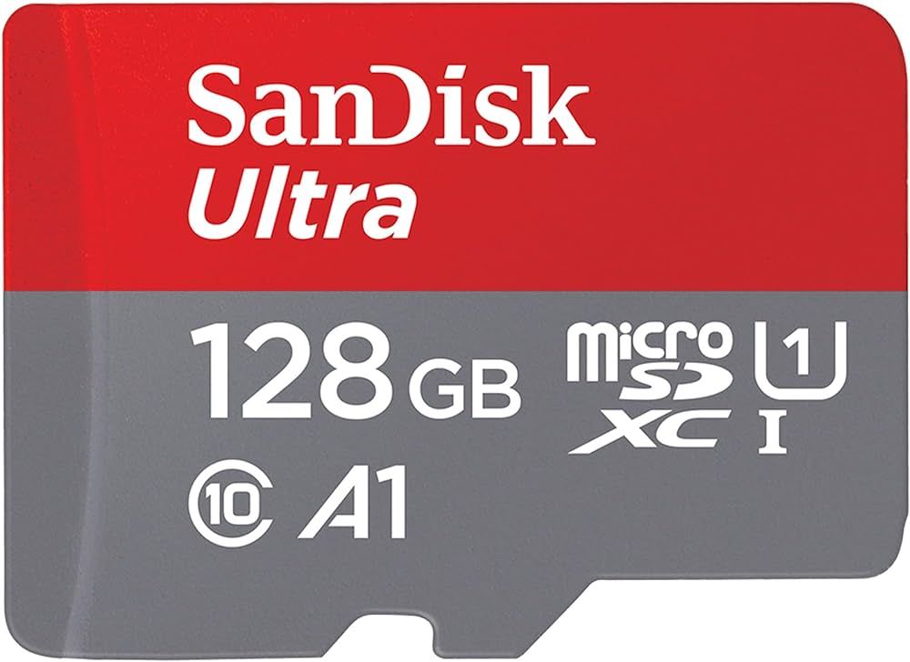 Micro Secure Digital Card SanDisk Ultra, 128GB, Clasa 10, R/W speed: up to 100MB/s/, 90MB/s, include adaptor SD (pentru telefon)