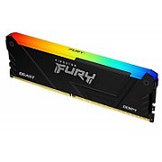 Memorie Kingston FURY Beast 16 GB DDR4 3200 MHz CL16, XMP 2.0, Negru, RGB