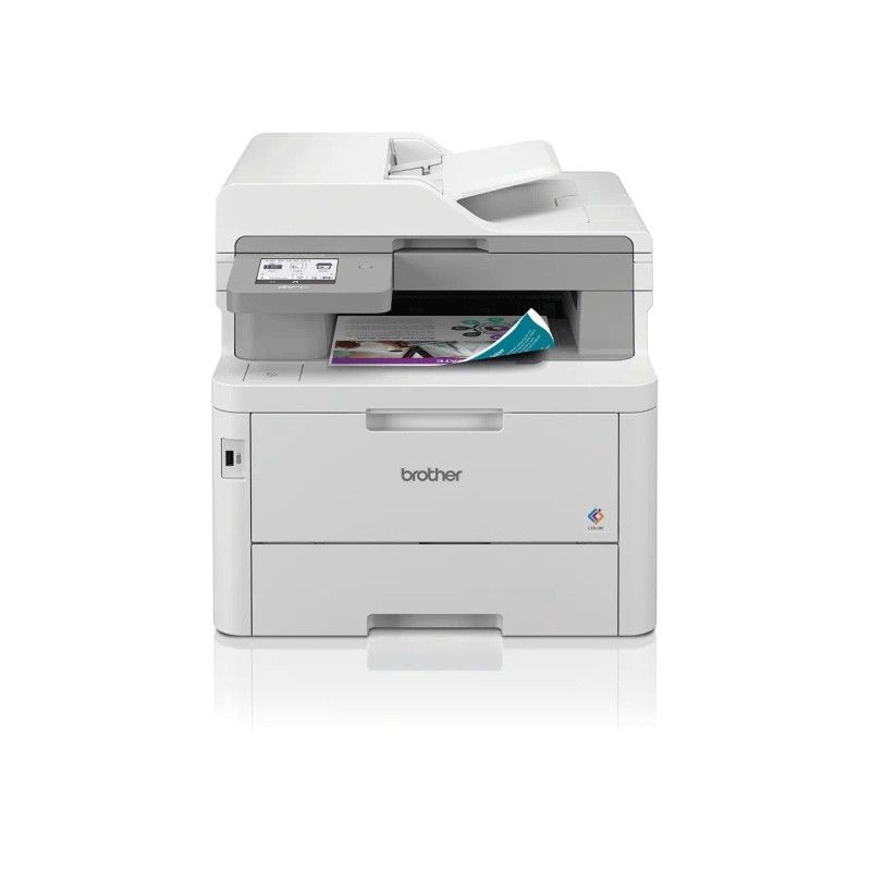 Imprimanta multifunctionala laser color Brother MFC-L8390CDW, A4, duplex, ADF, USB 2.0, Wi-Fi, NFC, 30 ppm negru, 30 ppm color