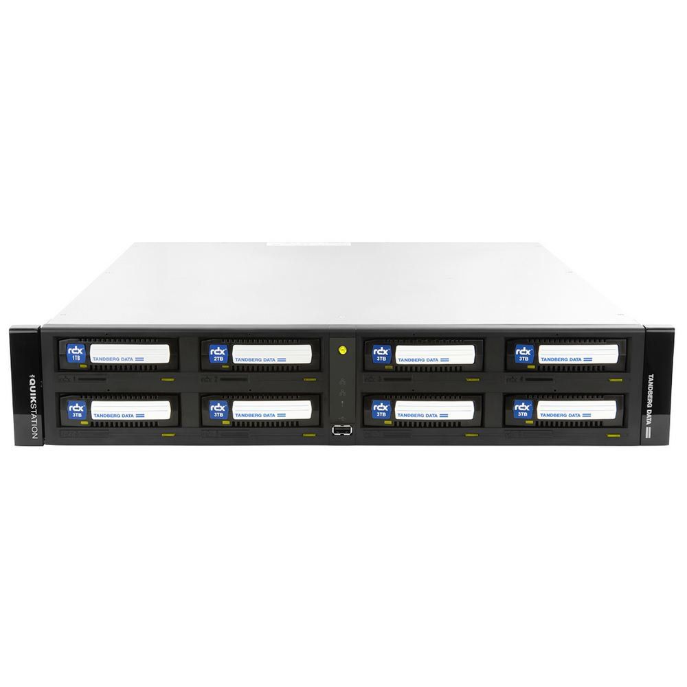 Tandberg RDX QuikStation 8 ext. 2U 2x10Gb RM BLACK+++