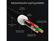 Green Cell KABGCSET06 lightning cable 2 m Black