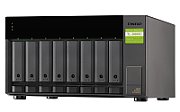 QNAP TL-D800C carcasă disc memorie Cutie protecție HDD/SSD Negru, Gri 2.5/3.5