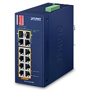 PLANET IFGS-1022HPT switch-uri Fara management Fast Ethernet (10/100) Power over Ethernet (PoE) Suport Albastru