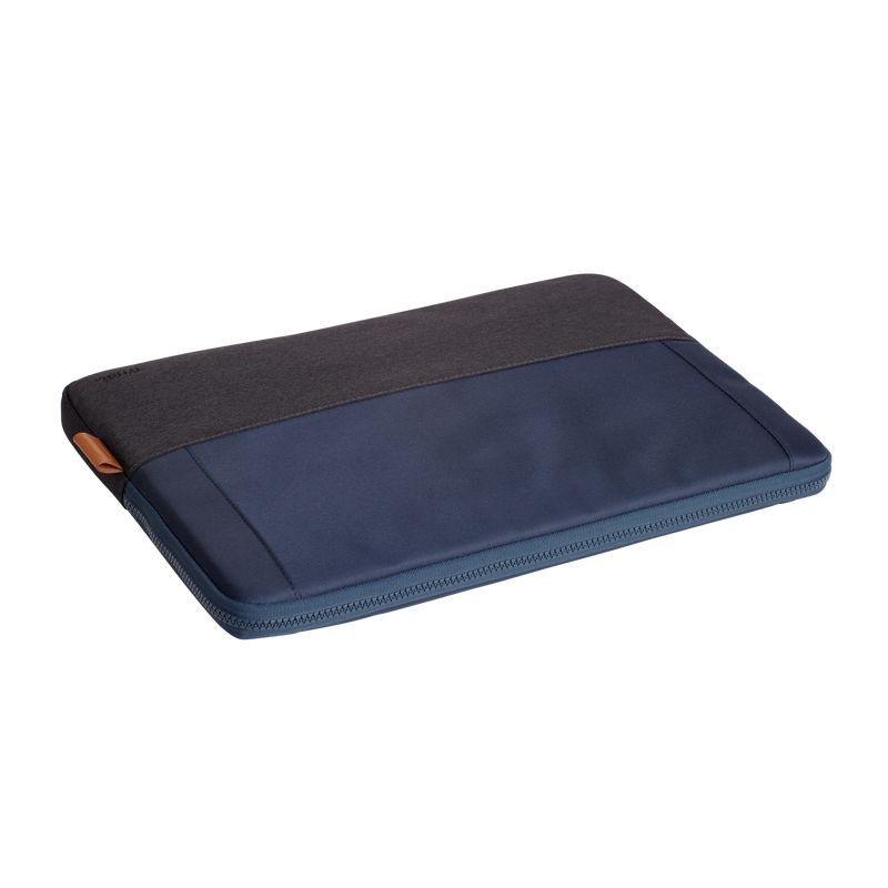 Husa laptop Trust Lisboa, pentru laptopuri cu diagonale pana in 16 , materal POM, RPET Polyester, RPET, volum 1.5 L, albastru