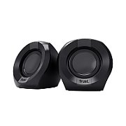 Boxe Trust Polo 2.0 cu fir, putere maxima 8W, audio input 3.5mm, negru