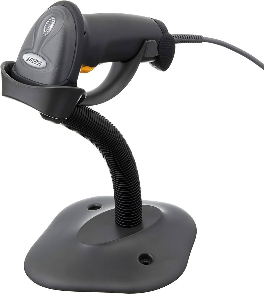 Zebra LS2208 Cu laser Negru