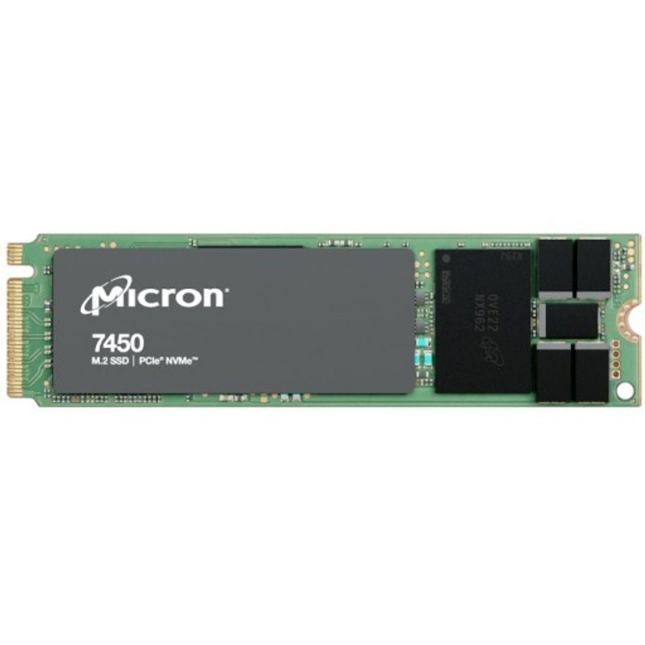 SSD server Micron 7450 PRO 480 GB, M.2 2280, PCIe 4.0 NVMe, 3D TLC, 1.0 DWPD