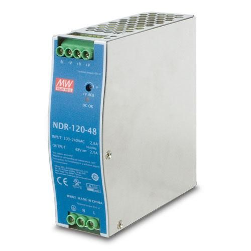 PLANET PWR-120-48 unități de alimentare cu curent 120 W Albastru, Gri
