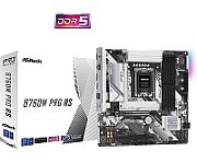 Placa de baza ASRock B760M Pro RS, socket 1700, 4x DDR5 UDIMM, 4x SATA, 3x NVMe, 11x USB-A, 2x USB-C, mATX